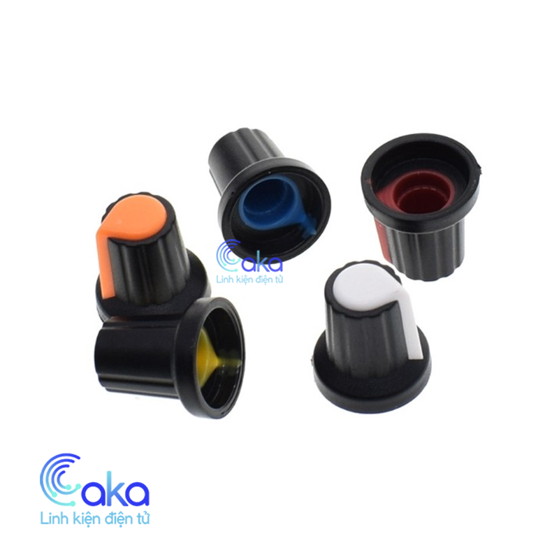 Combo 5 Núm vặn Volum chiết áp nhựa