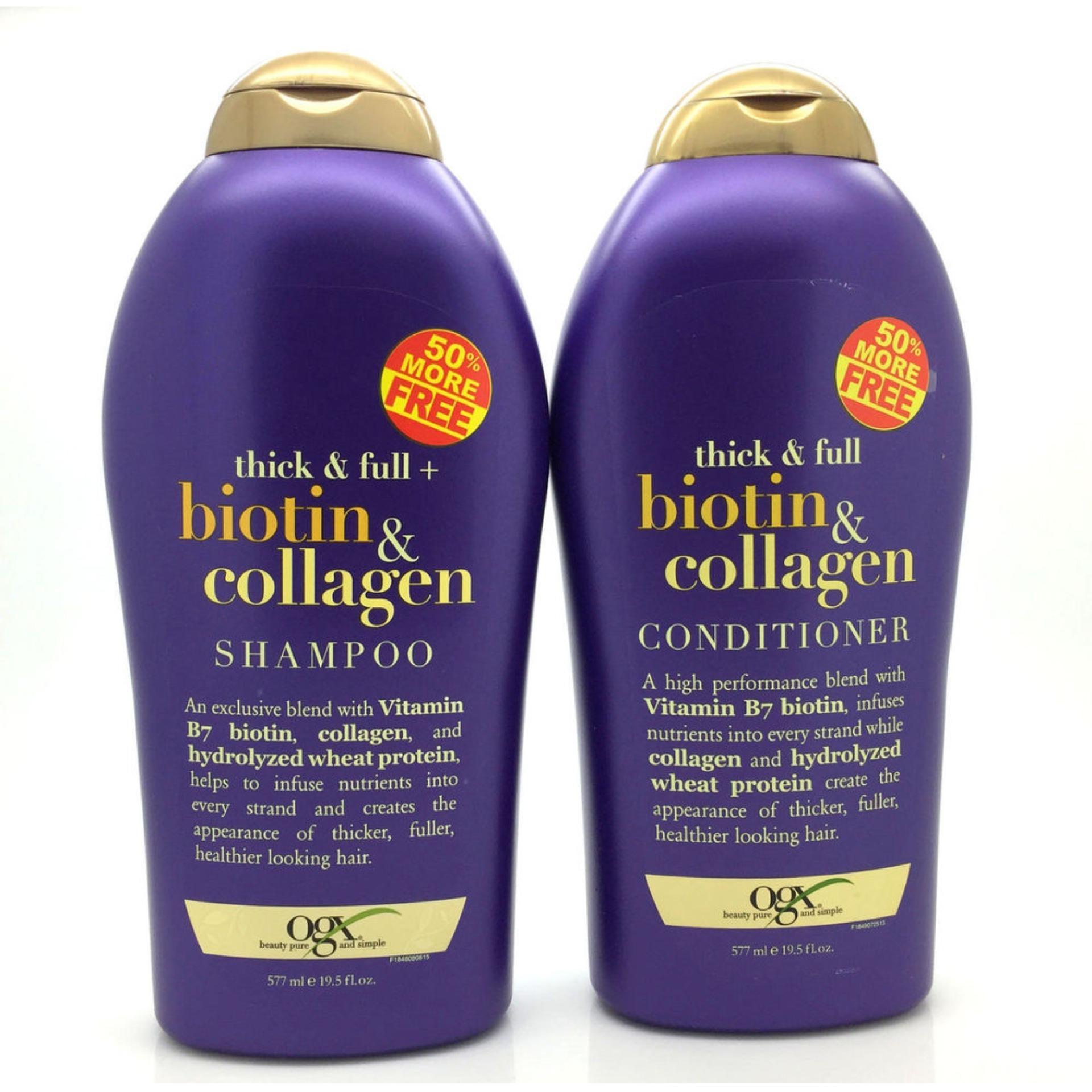 DẦU GỘI THICK & FULL BIOTIN COLLAGEN OGX 577ML