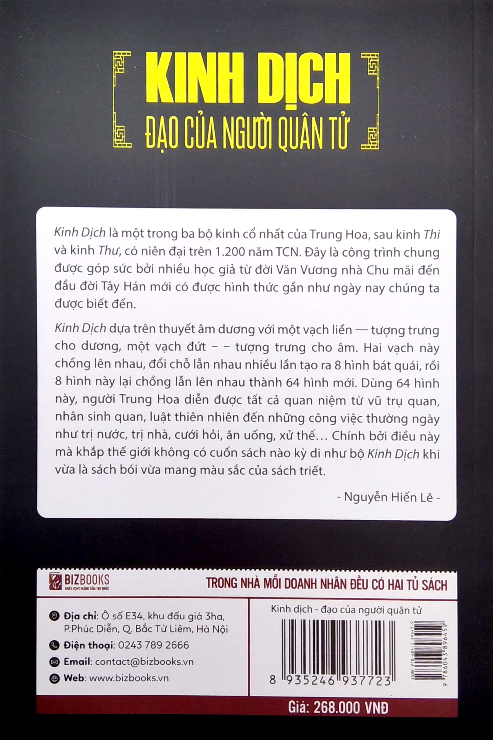 Sách Fahasa - Kinh Dịch Đạo Của Người Quân Tử (Tái Bản 2023)