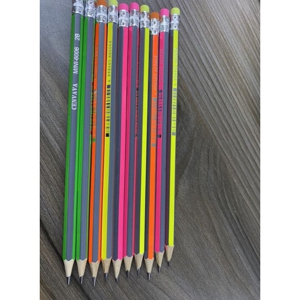 Hộp 12 bút chì 2b Cenvava 6006