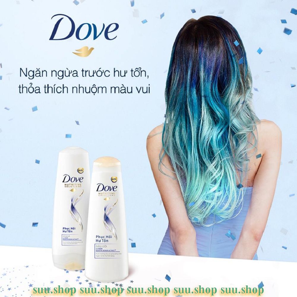Dầu Gội Dove 340g Phục Hồi Hư Tổn