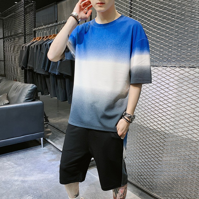 Set Bộ Nam Thời Trang Loang Màu