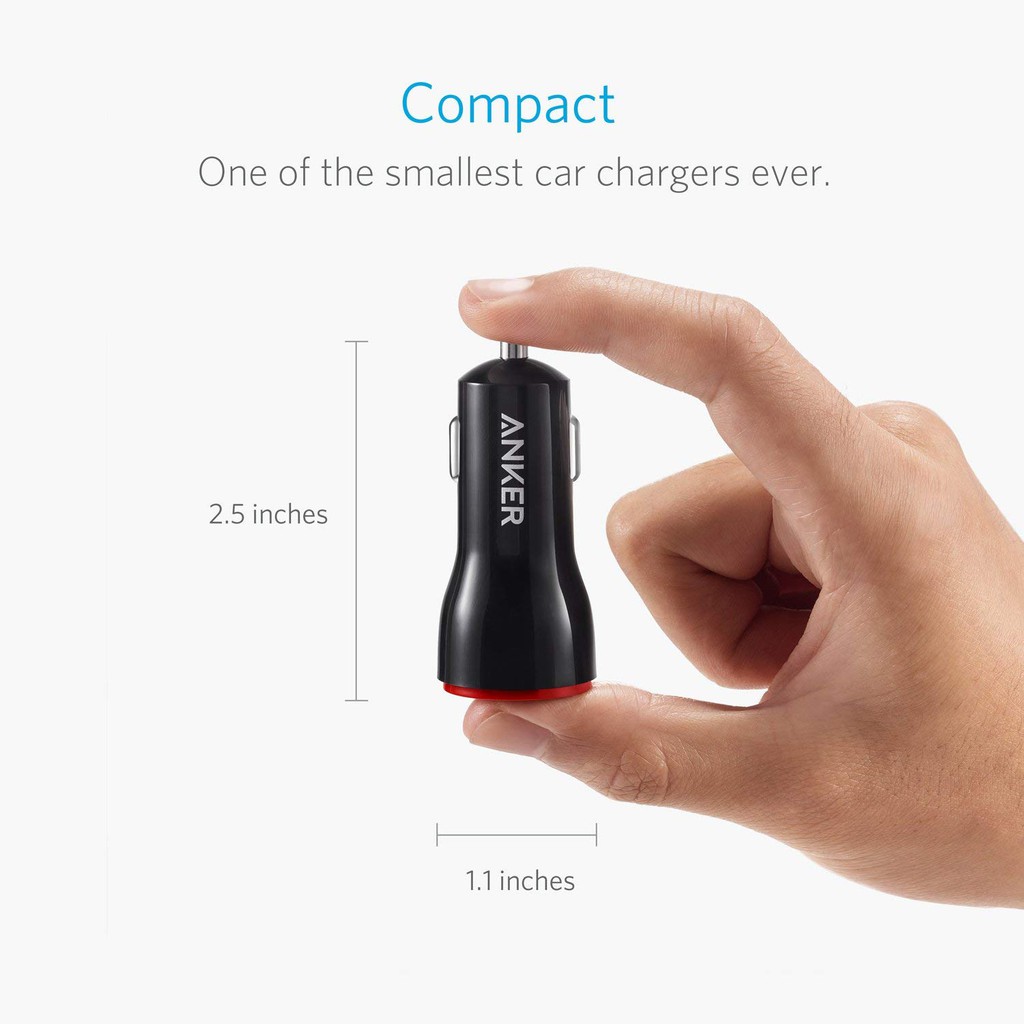 Tẩu sạc xe hơi Anker Power Drive 2
