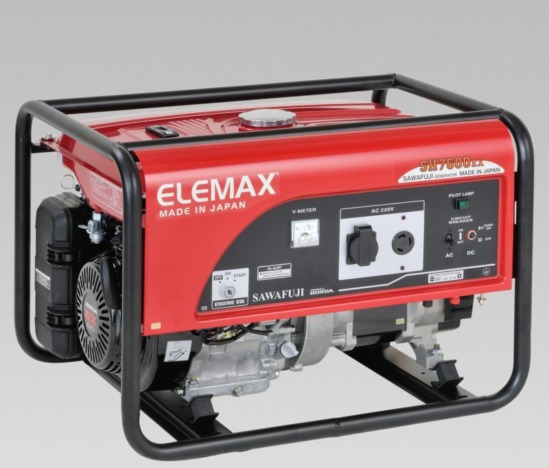 Máy Phát Điện Chạy Xăng 5.6KVA Elemax SH7600EXS