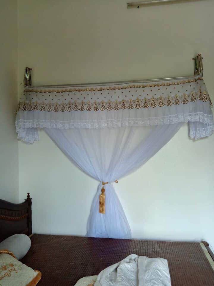 [GIẢM GIÁ SỐC] màn khung xếp gọn, màn tuyn lạnh TRỌN BỘ (nhiều kiểu ren đẹp)