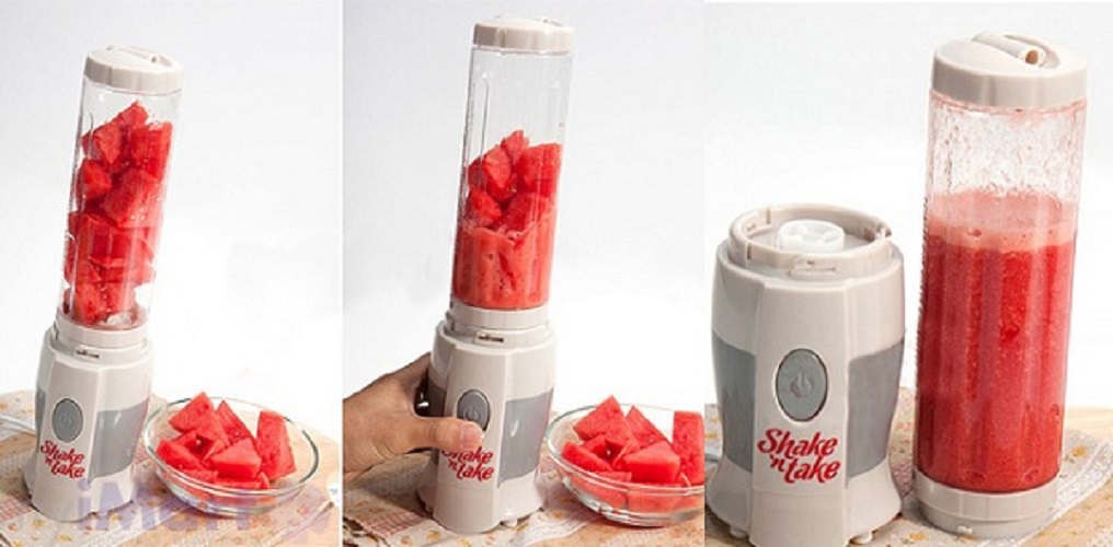 Máy xay sinh tố mini  SHAKE N TAKE loại 2 cối