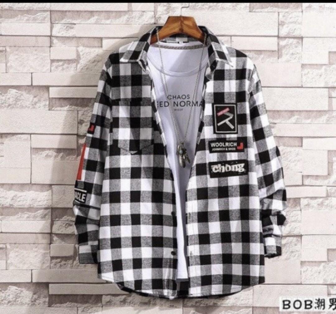 [HCM]ÁO SƠ MI SỌC CARO NAM NỮ UNISEX KATE MẪU MỚI NHẤT