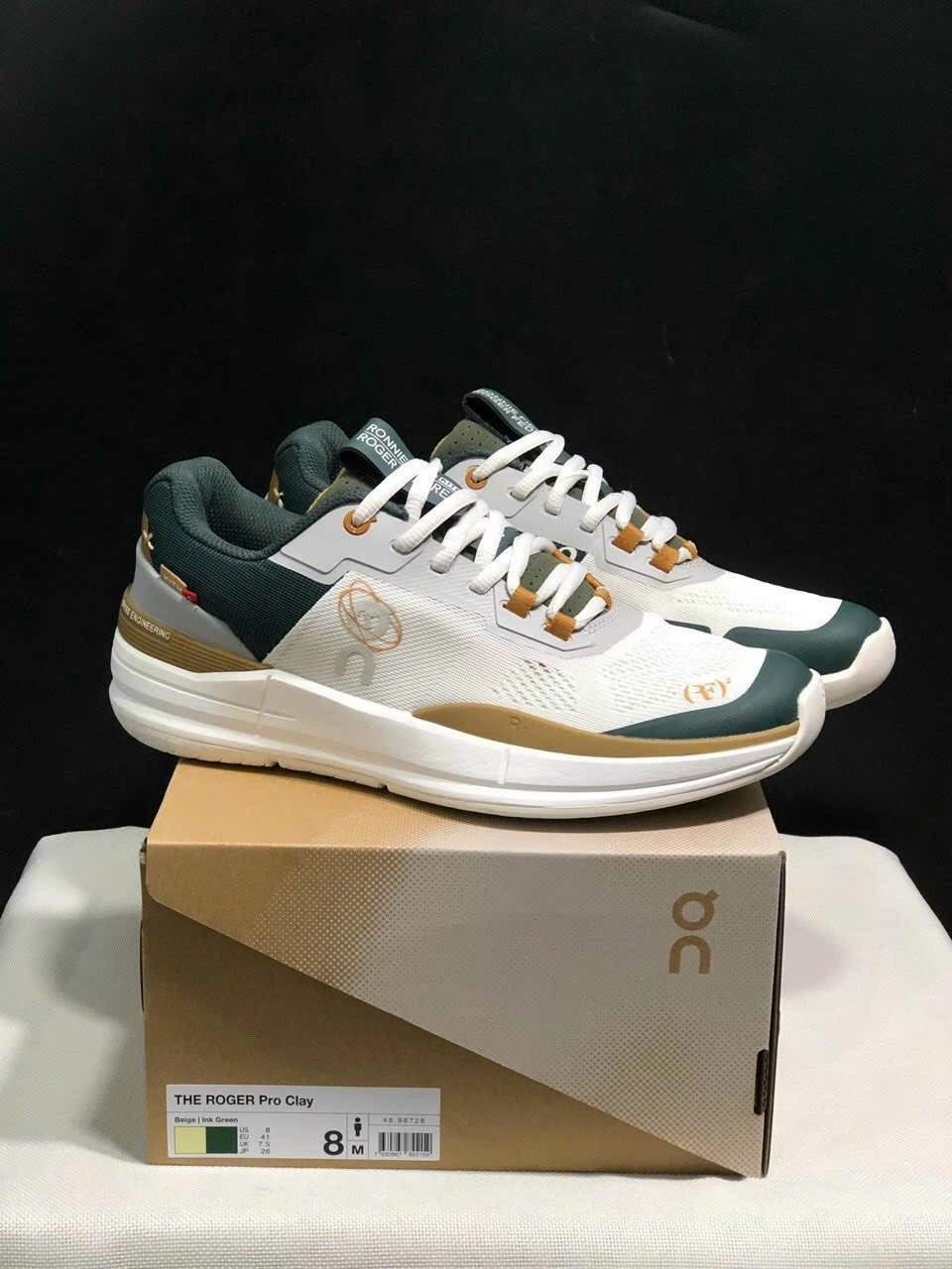 Sale chính hãng 50% - on cloud tennis roger pro 3 clay v2. size 40-45