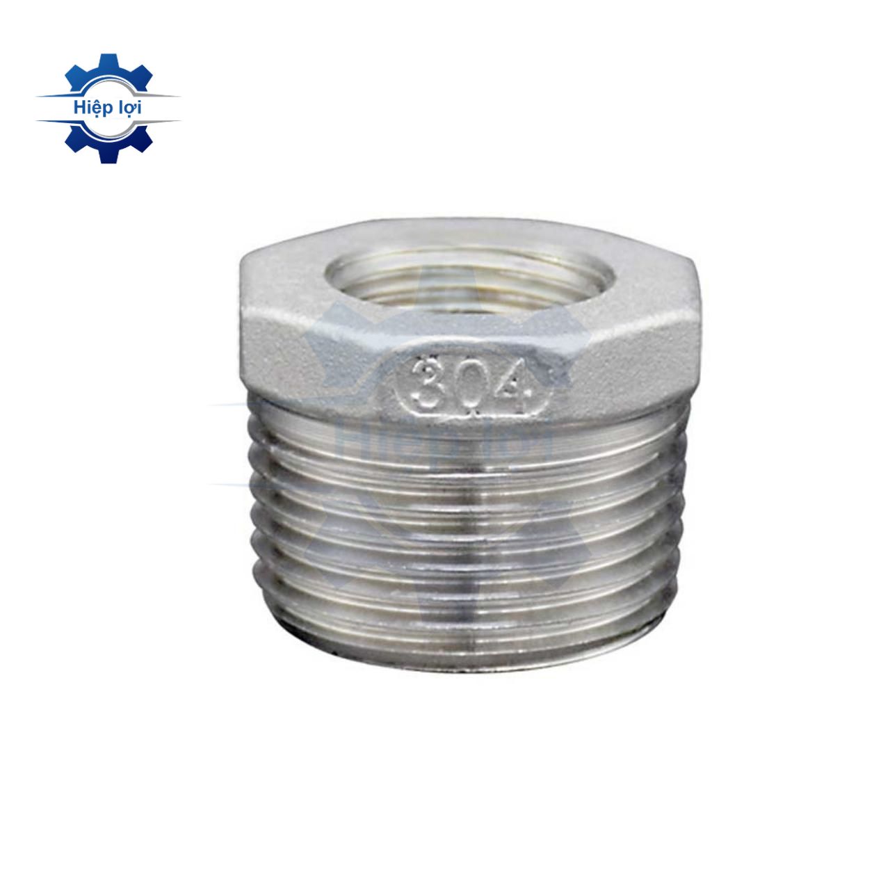 Cà rá inox - nối ren trong ren ngoài - cút nối ren trong ngoài inox - lơ thu inox