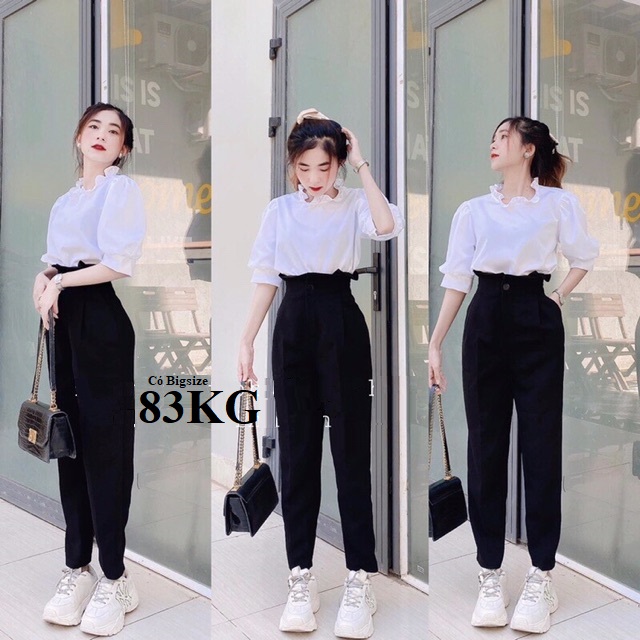 Quần Tây Học Sinh Nữ CẠP BÈO vải tuyết mưa cao cấp có bigsize 85Kg Cạp Bèo thời trang độc lạ Nổi bật trong đám đông