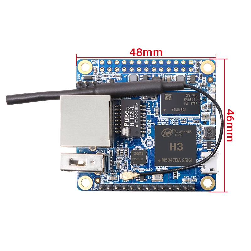For Orange Pi Zero LTS Development Board 512MB H3 Quad-Core Open-Source Run Android 4.4 Ubuntu Debian Image