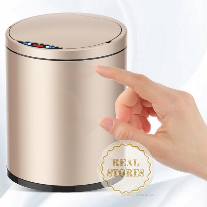Thùng rác cảm ứng 12L bản pin sạc