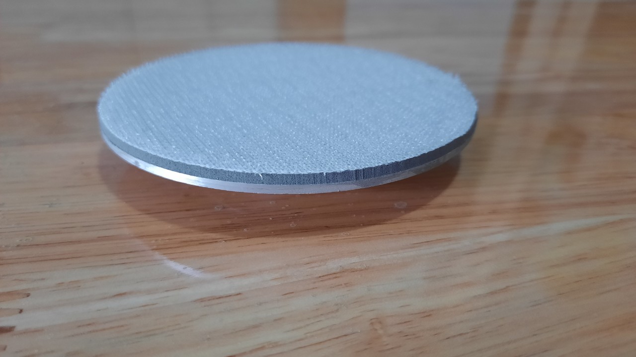 Đế nhôm dán giấy nhám 10cm các loại.