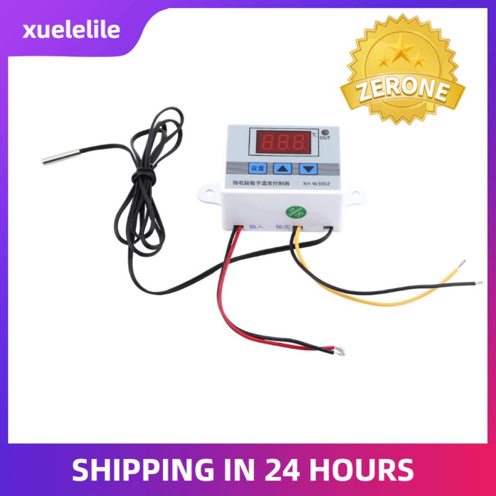 1pc Digital Temperature Controller Thermostat Control Switch with Probe Sensor