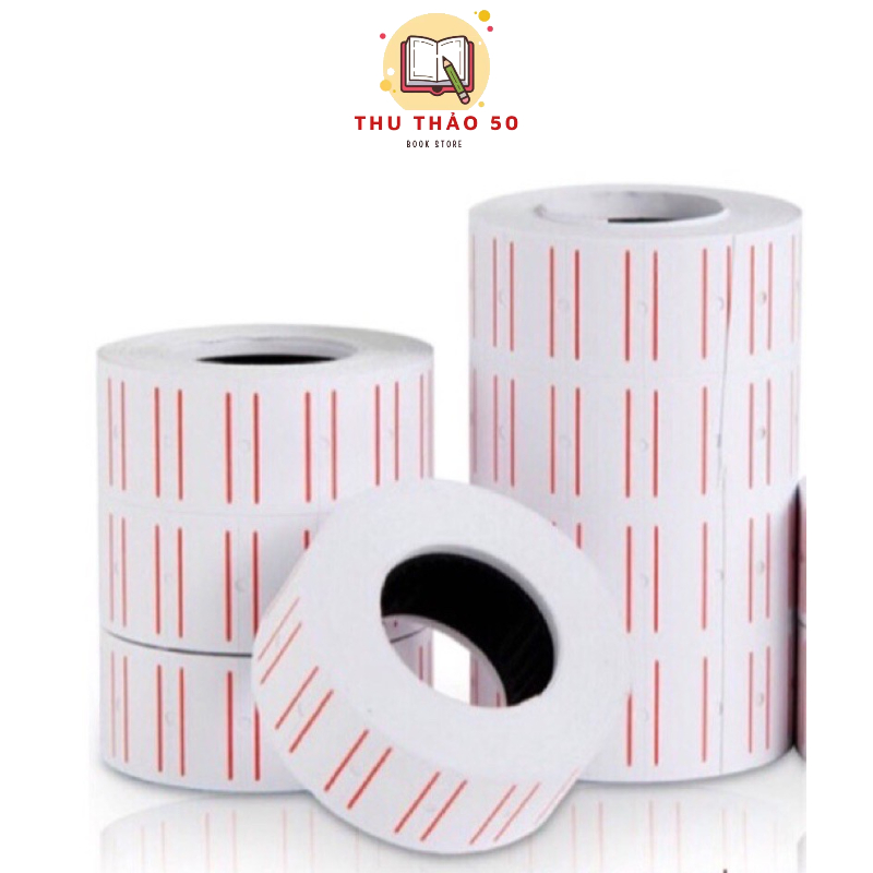 Keo dùng cho máy bấm giá tiền.