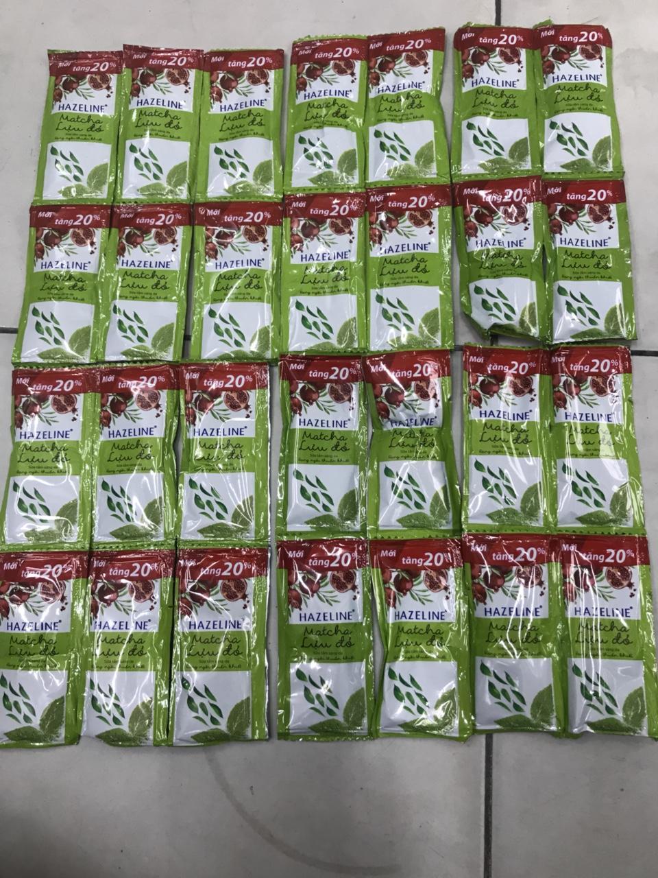 Combo 50 gói Sữa tắm trắng da Hazelin