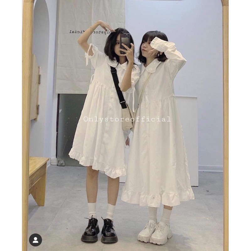 Váy baby viền bèo HS6