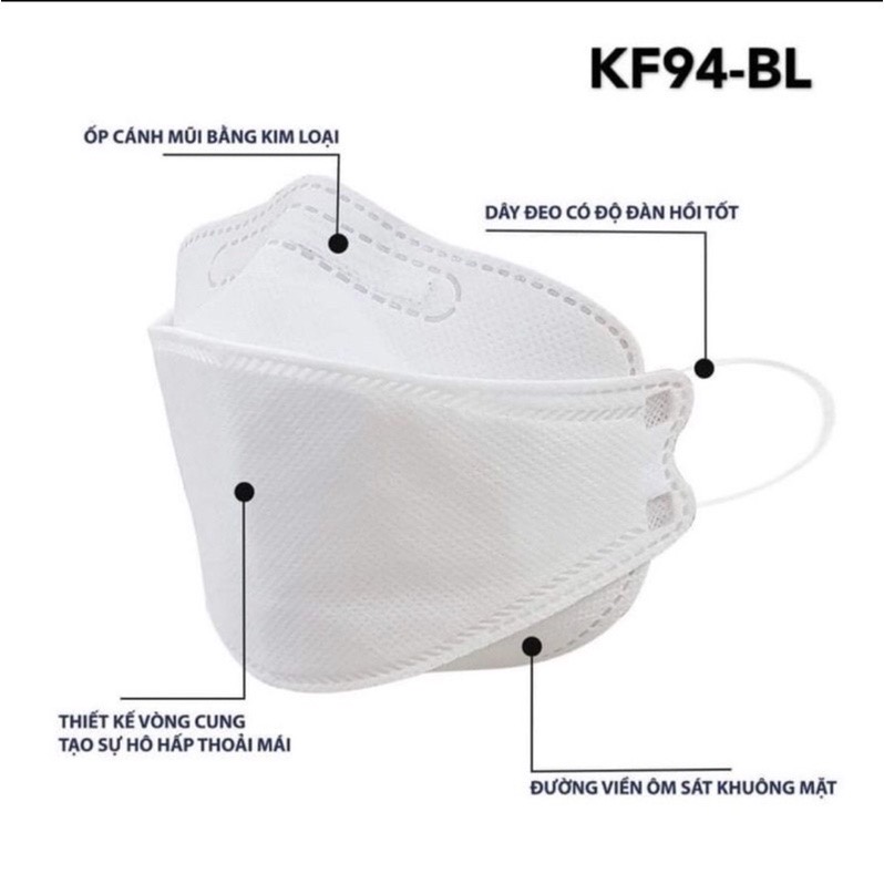 TÚI 10C KHẨU TRANG KF94 UNIMASK