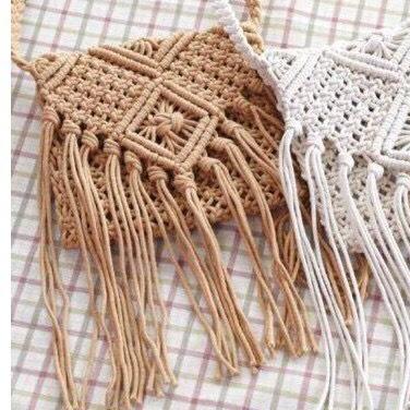 Túi thổ cẩm phong cách boho xinh xắn