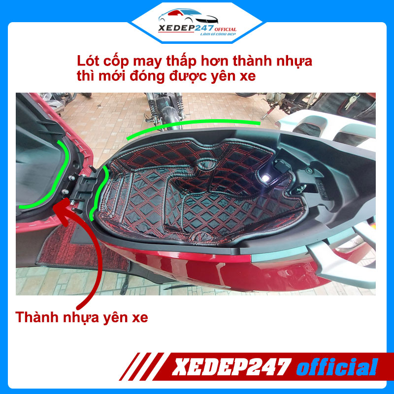 Tấm lót cốp xe máy Vision