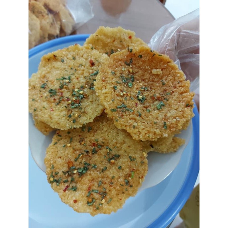 Cơm Cháy Mắm Hành Bể TÚI 1KG TRAMSHOP1993
