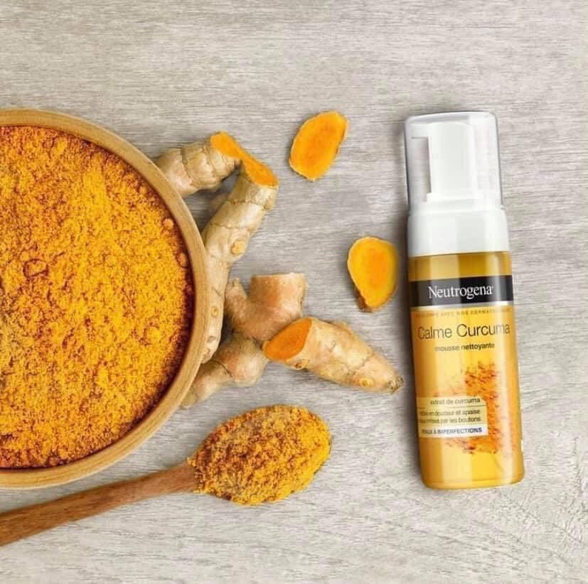 Sữa rửa mặt tạo bọt tinh nghệ Neutrogena Curcuma