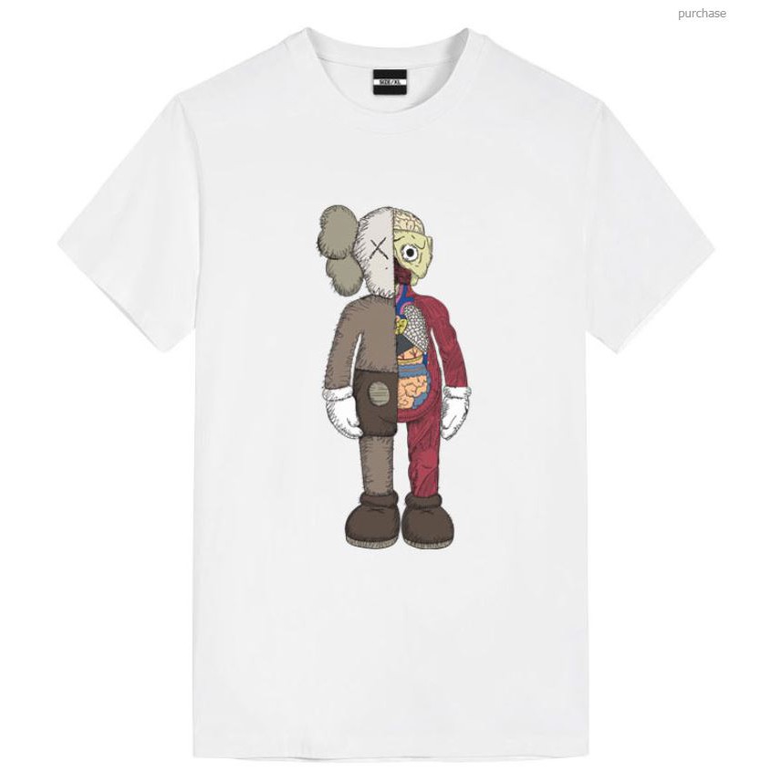 Bst áo thun gấu kaws bear thời trang siêu độc | áo kaws mẫu mới đẹp