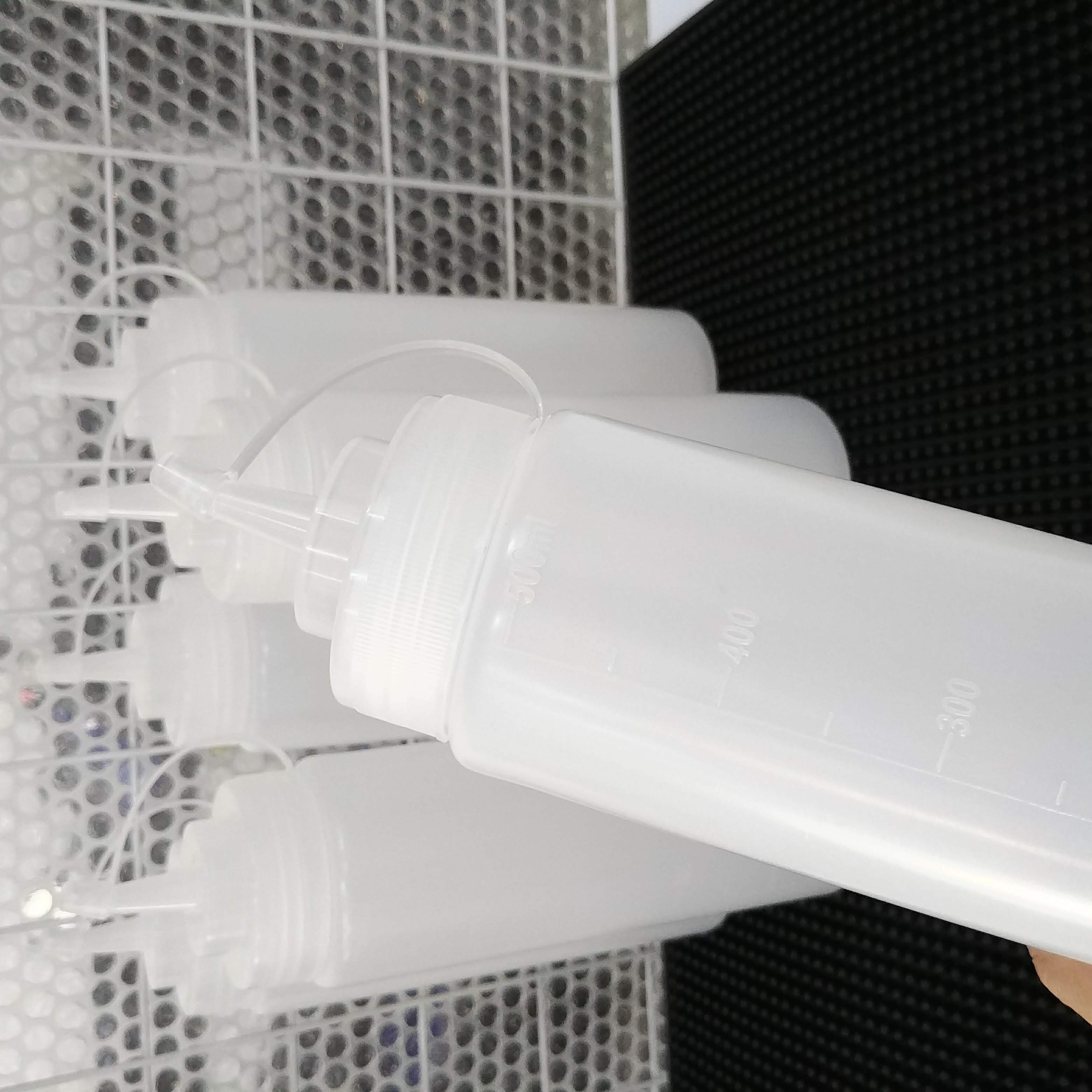 Combo 6 bình nhựa đựng nước sốt 500ml