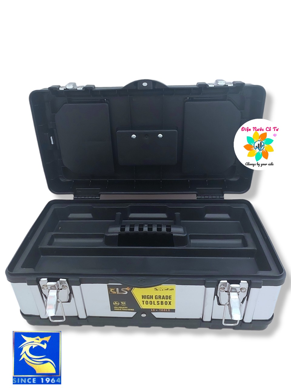Thùng đồ nghề Hộp đồ nghề Sắt 20inch LS