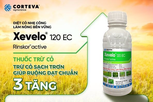 XEVELO 120EC THUỐC TRỪ CỎ CÂY TRỒNG