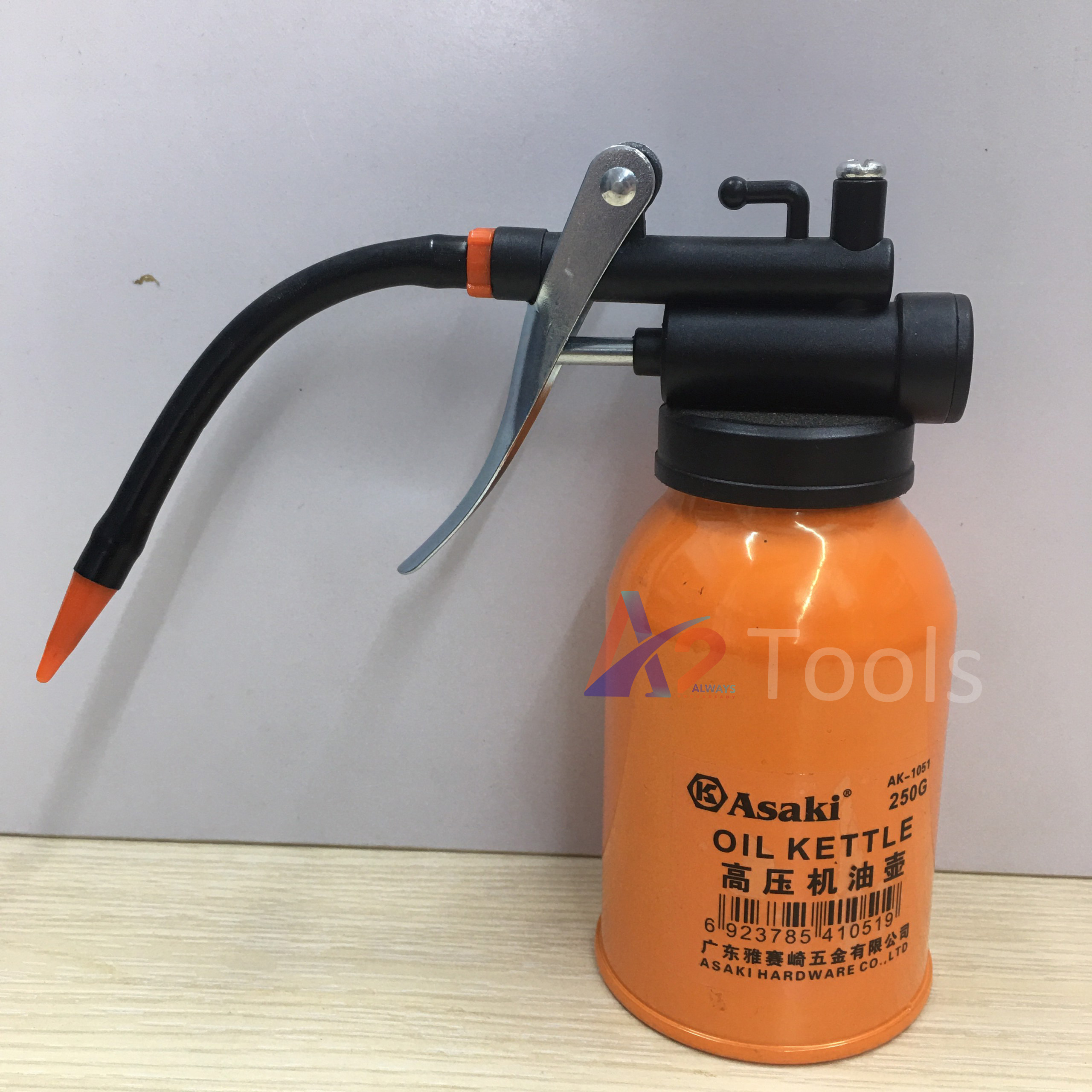 Bình châm nhớt ống dẻo 250gr asaki ak-1051