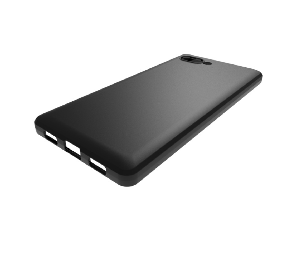 Ốp Lưng Blackberry Key2 Dẻo Màu Đen