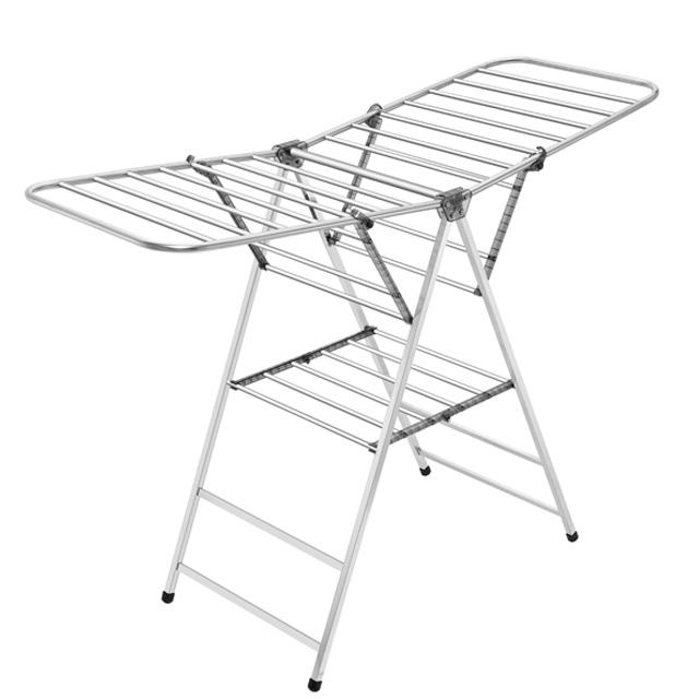 Wellex CPM stainless steel floor folding smart rack fitting