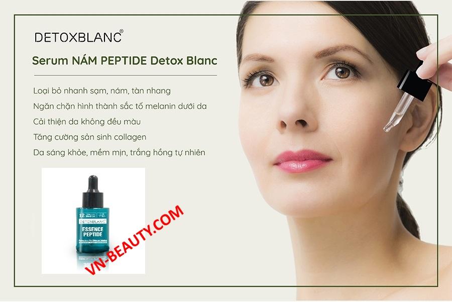 SERUM ĐẶC TRỊ NÁM DETOX BLANC ESSENCE PEPTIDE