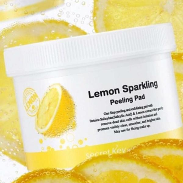 Tẩy Tế Bào Chết Dạng Miếng Secret Key Lemon Sparkling Peeling Pad 70 miếng giá rẻ