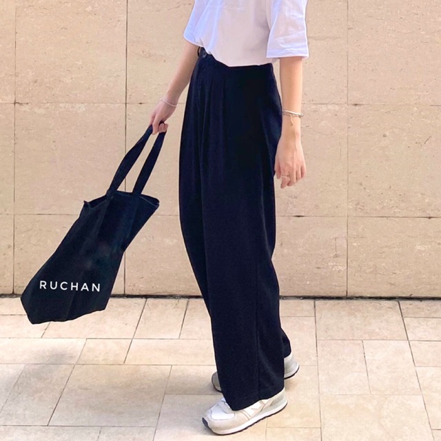 Quần rộng suông RUCHAN