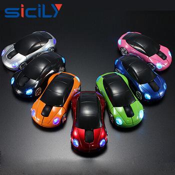 Chuột không dây siêu xe có đèn led