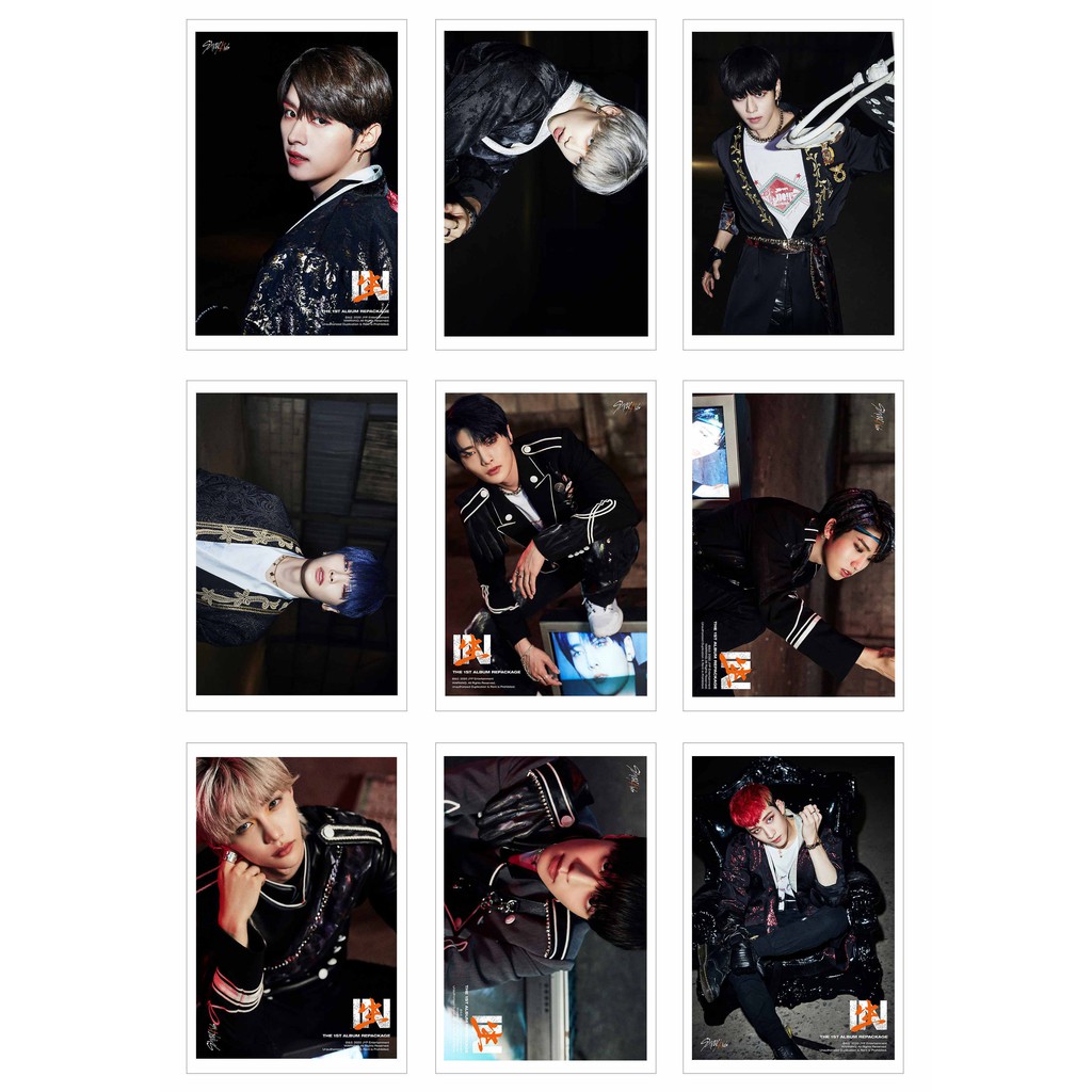 [Ép Lụa] Lomo Card Stray Kids - IN ( 36 ảnh)