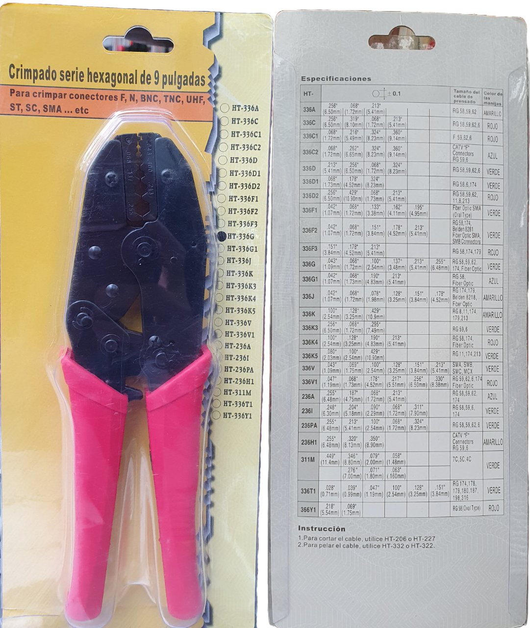 Kìm bóp cáp các loại đủ kích cỡ