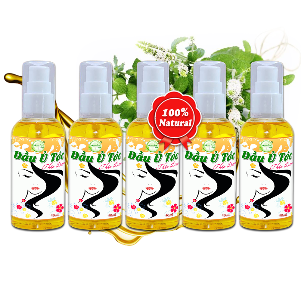 Tinh Dầu Bưởi Ủ Tóc Mọc Siêu Nhanh 50ml - Henashop