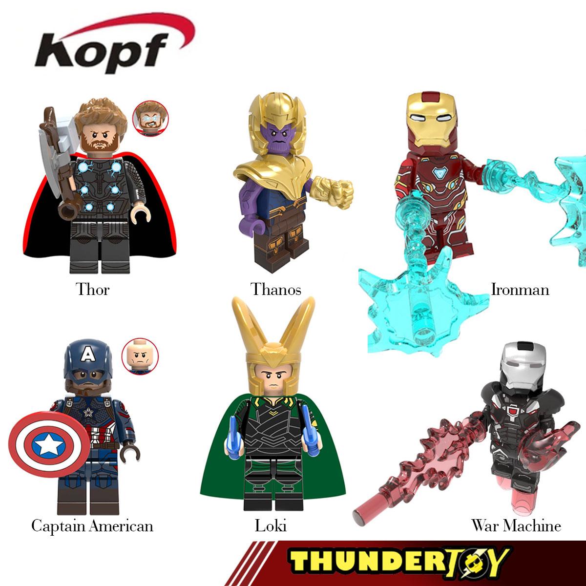 [HCM]Đồ chơi lắp ráp Mini Figure nhân vật anh hùng Infinity war