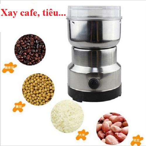 [HCM]Máy xay bột mini ngũ cốc tiêu tỏi ớt cafe...