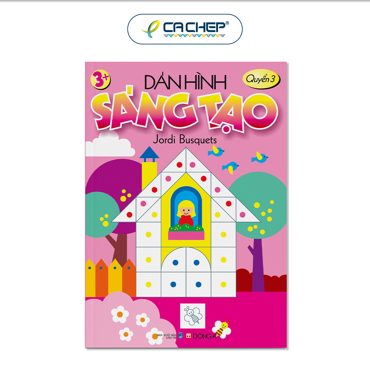 Cá Chép - Combo 4 cuốn Dán Hình Sáng Tạo