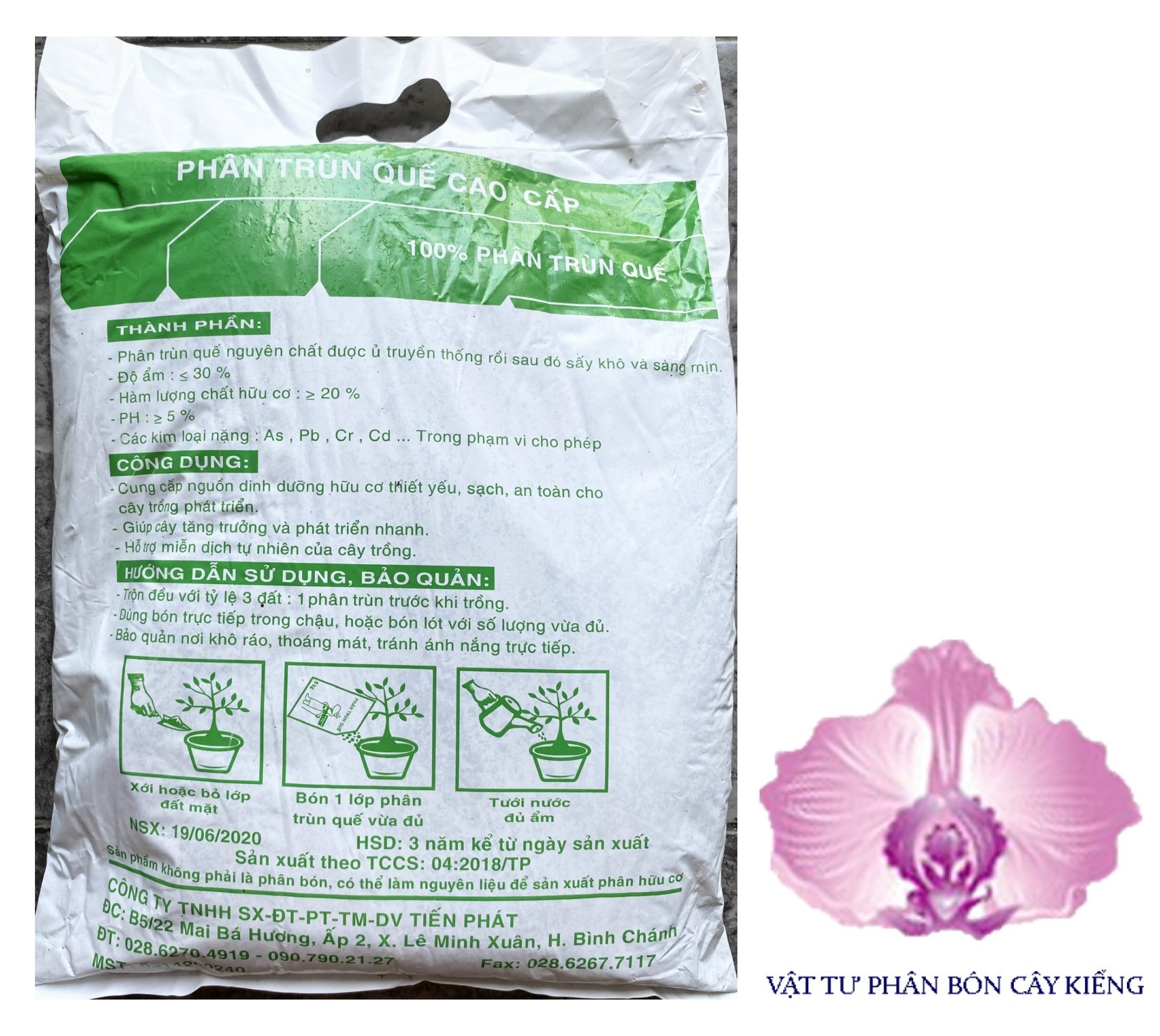 Phân Trùn Quế Cao Cấp Miền Tây - #956D# 5kg