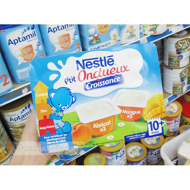 [HCM]Sữa Chua Nestle 4-6m+ ( mẫu mới)