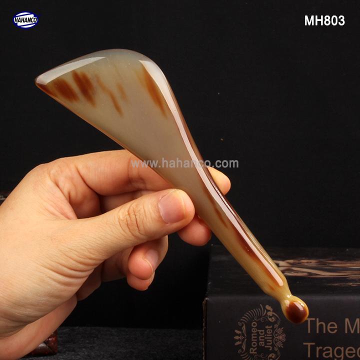 Dụng cụ làm đẹp da bằng sừng/ massage mặt đánh bay mọi nếp nhăn trên da mặt, giúp lưu thông máu - MH803 - HAHANCO