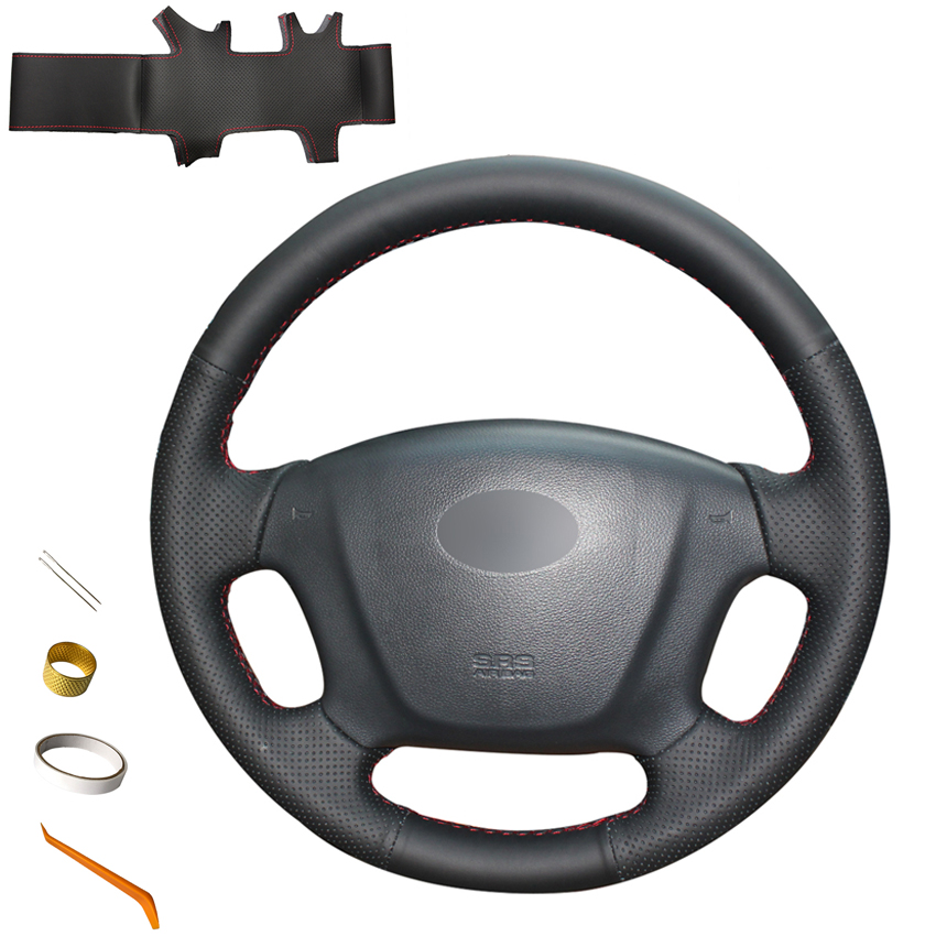 Bọc vô lăng xe Kia Carens 2007-2011