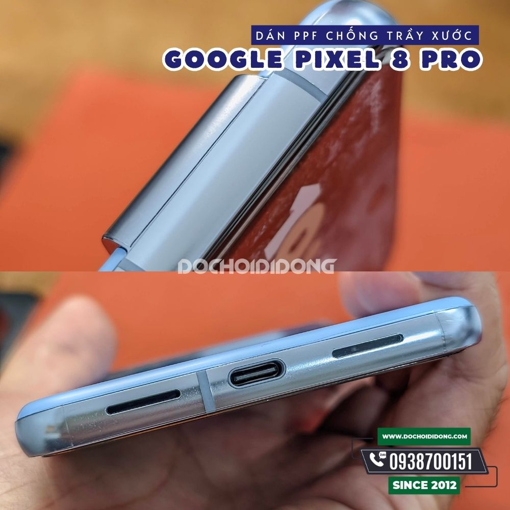 Miếng dán PPF Hydorgen Google Pixel 8 Pro trong, nhám, đổi màu cao cấp