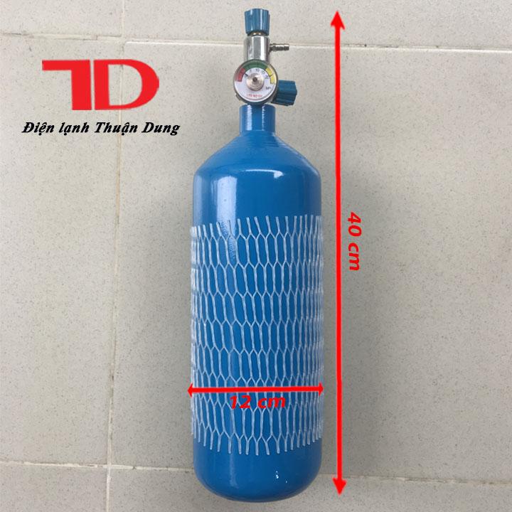 Bộ Hàn Hơi (Hàn Gió Đá) Mini Màu Đỏ (Bình không chứa khí) - Điện lạnh Thuận Dung