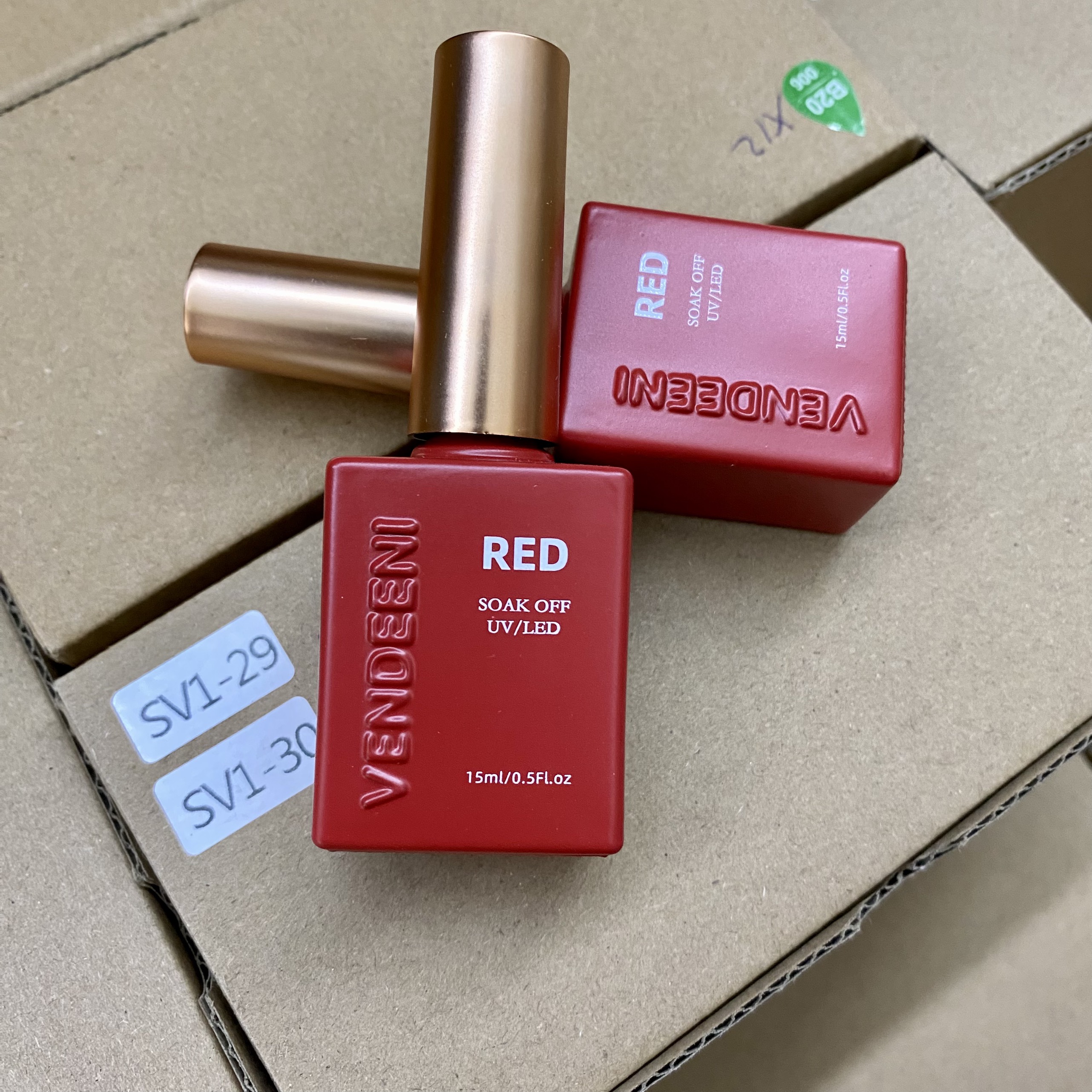 [Sơn Lẻ ] Sơn Gel Vendeeni chai đỏ 15ml - mã B30